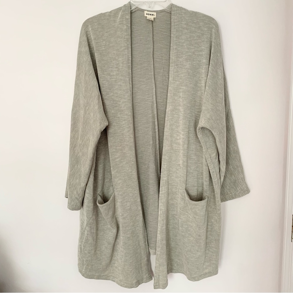 Donni Ribbed Cardigan